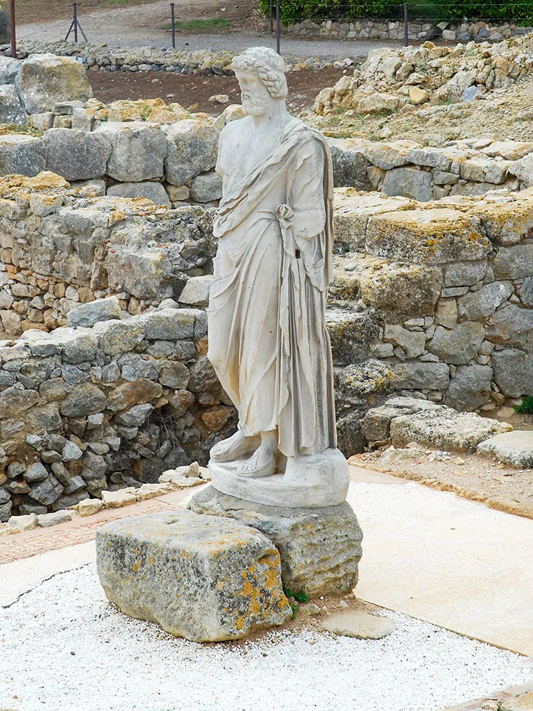 The Greek Emporium of Empuries 575 BC - 3rd c AD - Greek God of medicine, Ascleplus